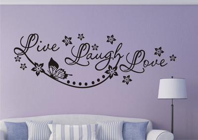 

Wall Guru  Home Décor wall Sticker(Pack of 1, Black