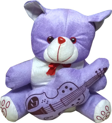 

Welo Baby Soft and Attractive Teddy with Guitar (34 cm) - 33 cm(Multicolor)