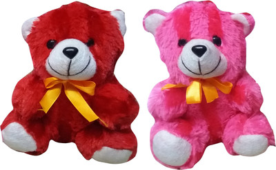 

Welo Teddy Bear Soft and Attractive (18 cm) Pack of 2 - 18 cm(Multicolor)