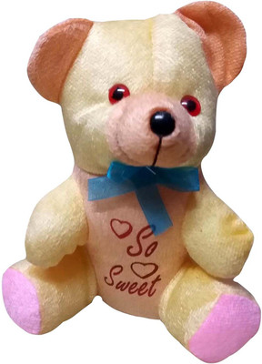 

Welo Teddy Bear Soft and Attractive So Sweet (17 cm) - 17 cm(Multicolor)