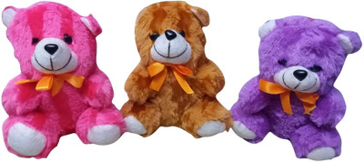 

Welo Baby Soft and Attractive Small (18 cm) Pack of 3 - 47 cm(Multicolor)