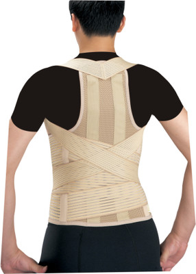 

IM Cervical & Lumbar Support w/2 Strays Back & Abdomen Support, Beige