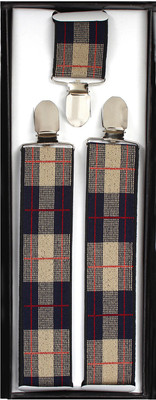 

Eccellente Y- Back Suspenders for Men, Boys(Black)
