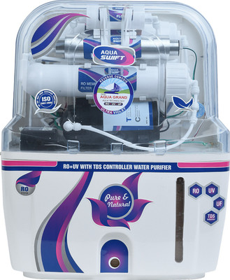 

Aquagrand RED AQUA SWIFT 10 LTRs 10 Ltr RO + UV + UF + TDS Water Purifier(Multicolor)