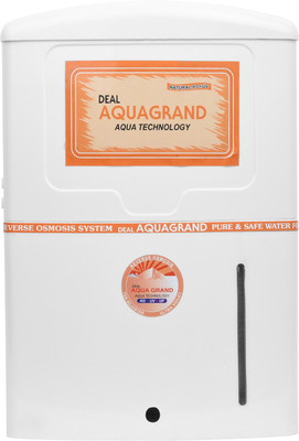 

Aquagrand ORANGE NOVO 12 LTRs Tap Mount Water Filter