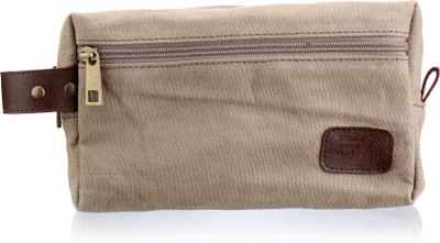 Spruce Shave Club The Traveller Travel Shaving Bag Brown