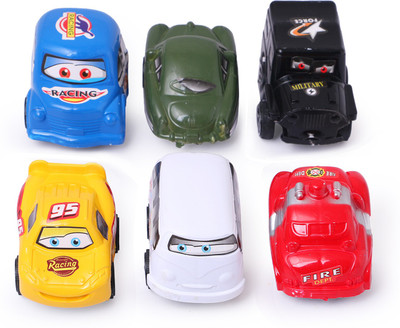 

Shy Products Mini Vehicle Car Toy For Kids-Set of 6(Red, White, Black, Green, Blue, Yellow), Black;blue;green;red;white;yellow