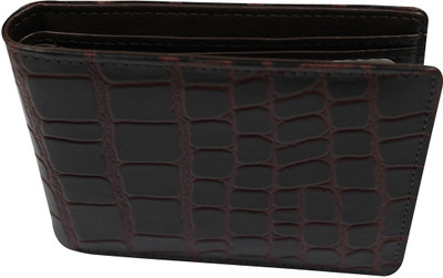 

The Purple Marke Men Brown Artificial Leather Wallet(6 Card Slots)