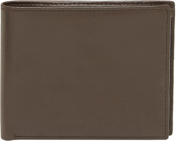 Bags R Us Men Brown Genuine Leather Wallet(4 Card Slots)