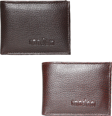 

Random Men Multicolor Artificial Leather Wallet(2 Card Slots)