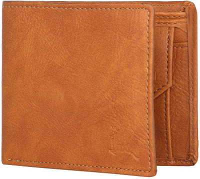 

Parx Men Brown Genuine Leather Wallet(5 Card Slots)