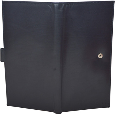 

Knott Men Blue Genuine Leather Card Holder(9 Card Slots)