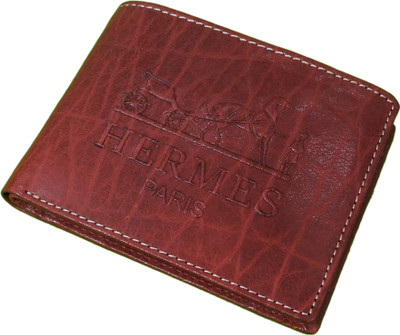 

Hermes Men Tan Genuine Leather Wallet(3 Card Slots)