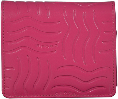 

Cross Men Pink Genuine Leather Wallet(3 Card Slots)