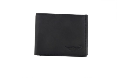 

Maskino Men Black Genuine Leather Wallet(6 Card Slots)