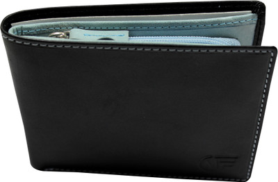 

The Purple Marke Men Black Artificial Leather Wallet(6 Card Slots)