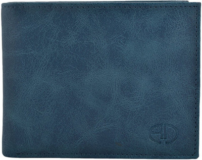 

ADAMO Men Blue Artificial Leather Wallet(10 Card Slots)