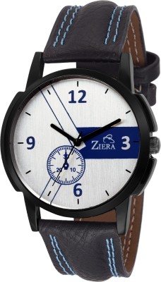 Ziera ZR7029 BLACK LEATHER Watch  - For Men   Watches  (Ziera)