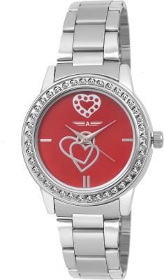 Allisto Europa AW-14 Heart Dial Analog Watch  - For Women   Watches  (Allisto Europa)