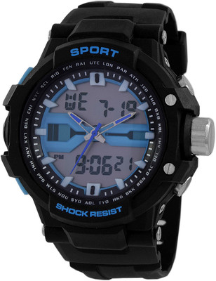 

Ego By Maxima E-37091PPAN Anadigi Watch - For Men