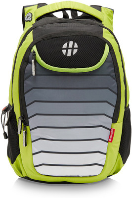 

Harissons Leo 34 L Laptop Backpack(Green, Grey)