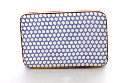 

Bagclan polka dolka party box Sling Bag(Blue, 2 inch)