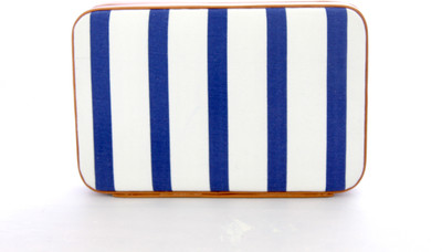 

Bagclan stripe party box Sling Bag(Blue, 2 inch)