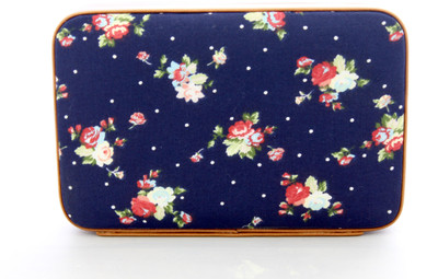 

Bagclan navy sky party box Sling Bag(Dark Blue, 2 inch)