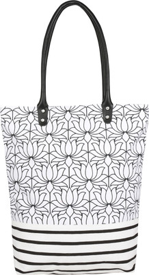 

Angesbags Anges Lotus Shoulder Bag(White, 5 inch)