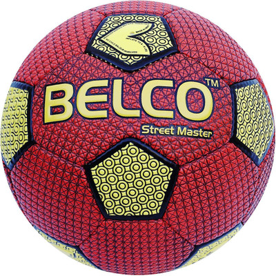

BELCO Street Master-1 Football - Size: (Pack of 1, Multicolor, Yellow;red;black