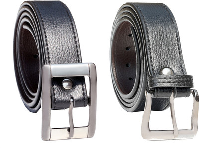 

Random Men Formal, Casual Black Artificial Leather Belt