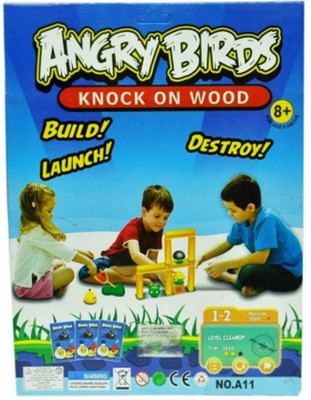 

HALO NATION Angry Birds Knock On Wood Game Board Game