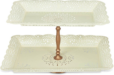 

Elan Steel Cake Server(White, Pack of 1)