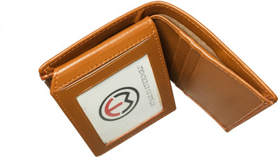

SA Enterprises Men Tan Artificial Leather Wallet(7 Card Slots)