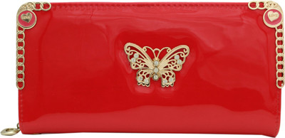 

Trendy Casual Red Clutch