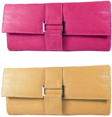 

MGP Fashion Casual Pink, Tan Clutch