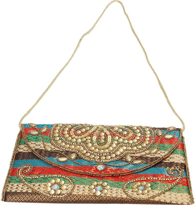 

Yokoso International Casual Multicolor Clutch