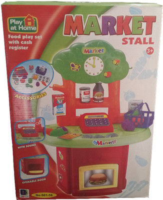

kidoz kingdom MARKET STALL SET(Multicolor)