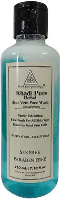

Khadi Pure Aloevera Sls Face Wash(210 ml)