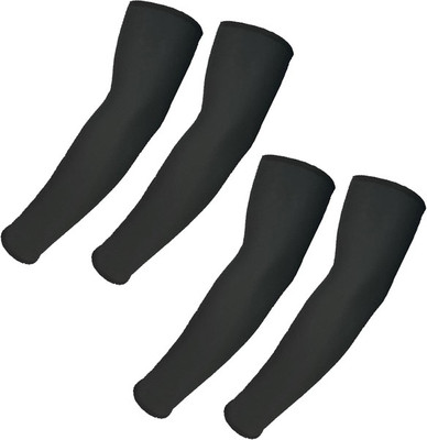 

Sportshour UV Protection arm sleeve (pack of 2pair) Fitness Band(Black)