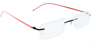 

Clark Eye Rimless Square Frame(45 mm