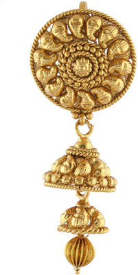 

Anuradha Art Jewellery ZHB-628 Hair Pin(Gold, White)