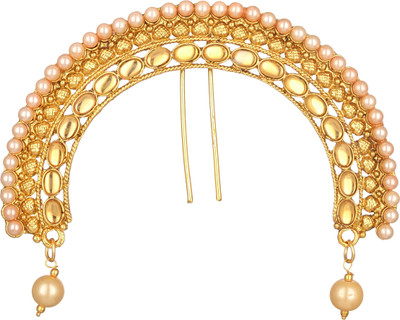 

Reeti Fashions Traditional Hair Clip(Gold)