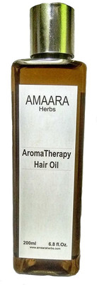 

Amaara Herbs Aroma Therapy oil Henna and Rosemary Hair Oil(200 ml)
