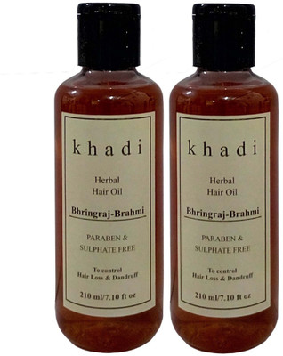 

Khadi Herbal Bhringraj & Brahmi (Paraben & Sulphate Free) Hair Oil(420 g)