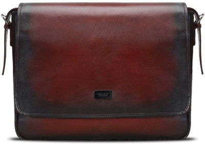 

BRUNE Messenger Bag(Red)