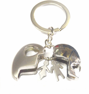 Afwan Hidden Couple in Heart Key Chain