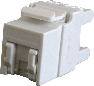 

MX RJ45 CAT 5e I/O Punch Down Network Keystone Jack CAT5e Gold plated with Shutter Lan Adapter(100 Mbps)