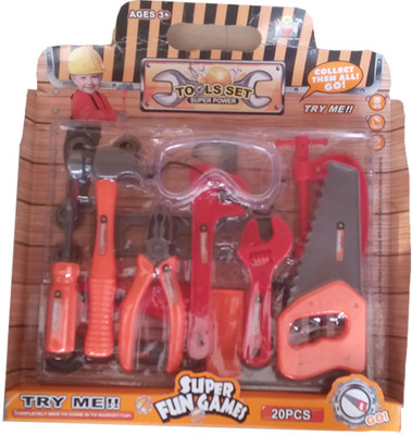 

kidoz kingdom SUPER POWER TOOLS SET(Multicolor)