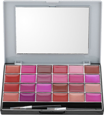 

Cameleon Professional 24 Lipcolor Palette(Multicolor, 0.39 g)